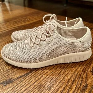 Aldo blush pink rhinestone sneakers 7.5